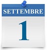 foglio calendario del primo settembre foglio calendario del primo settembre